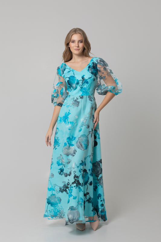 Carmelita Blue Floral