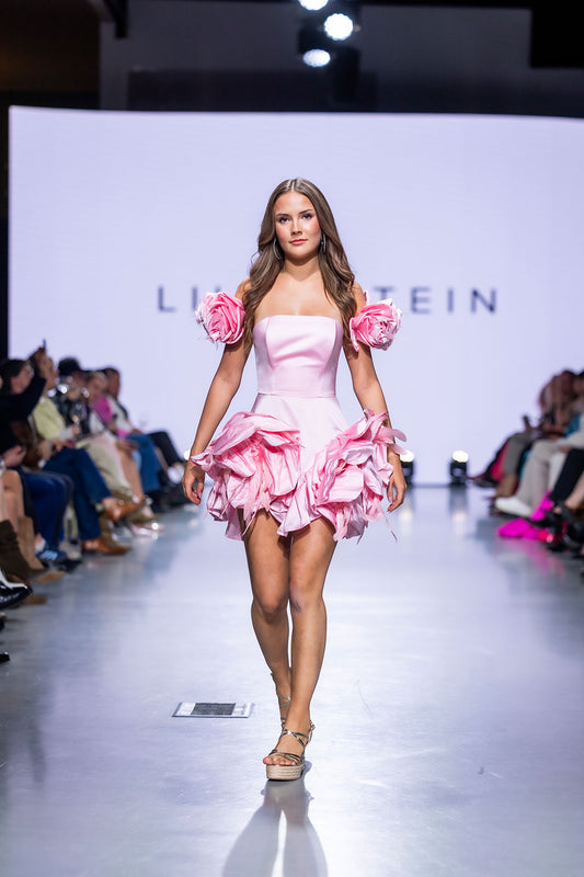 Pink Dancing Flower Dress