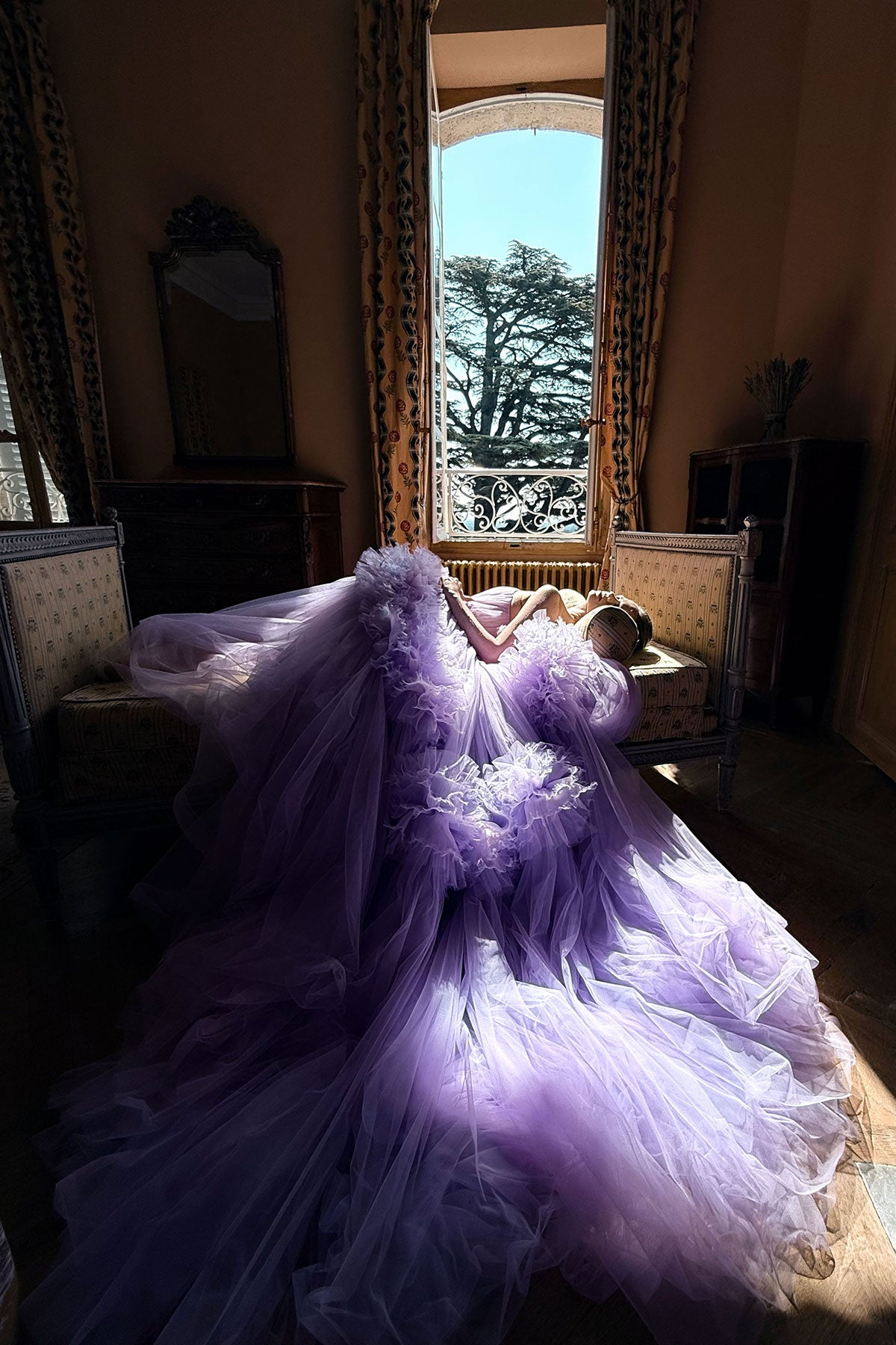 Purple Fairytale Tulle Dress