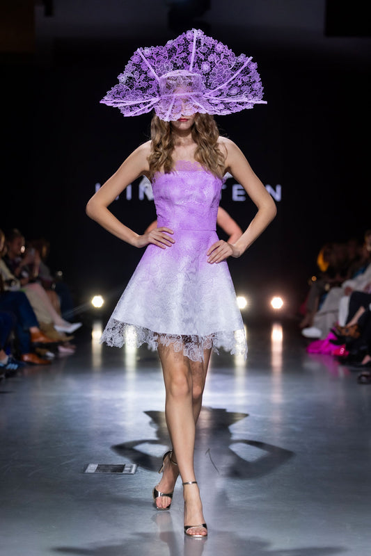 Purple Fleur Sauvage Dress