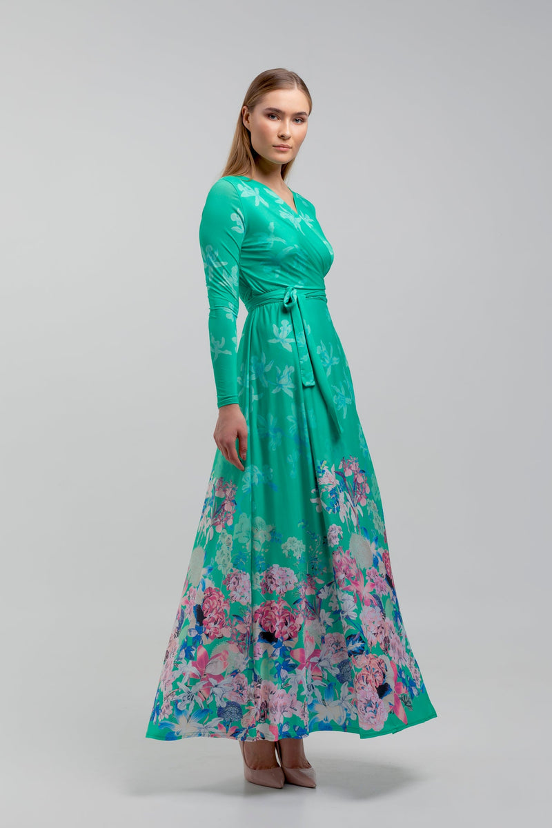 Elenore Green Floral