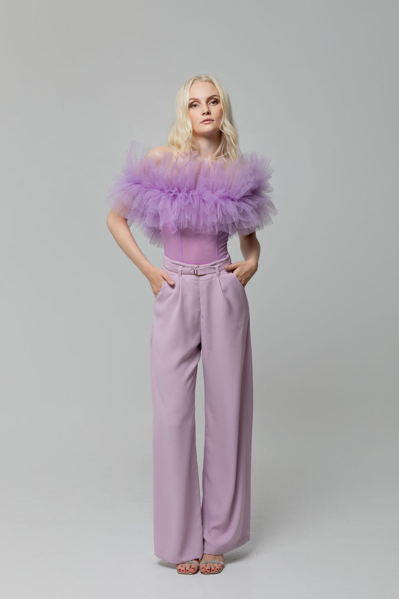 Lavender Haystack Bodysuit