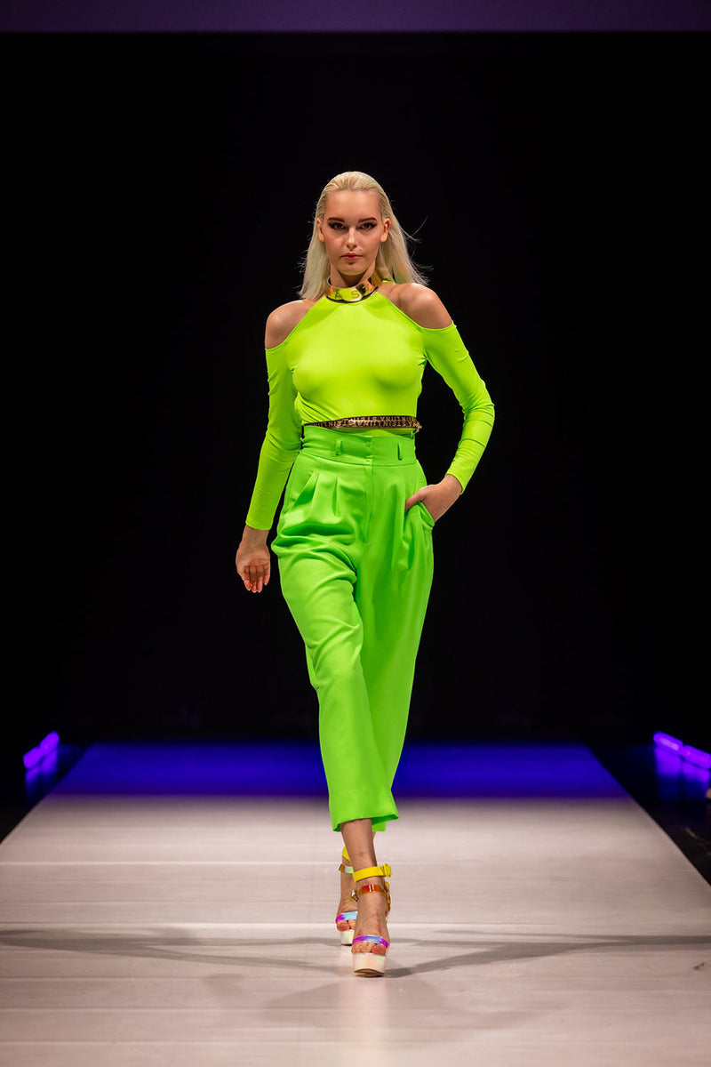 Green Fluo Trousers