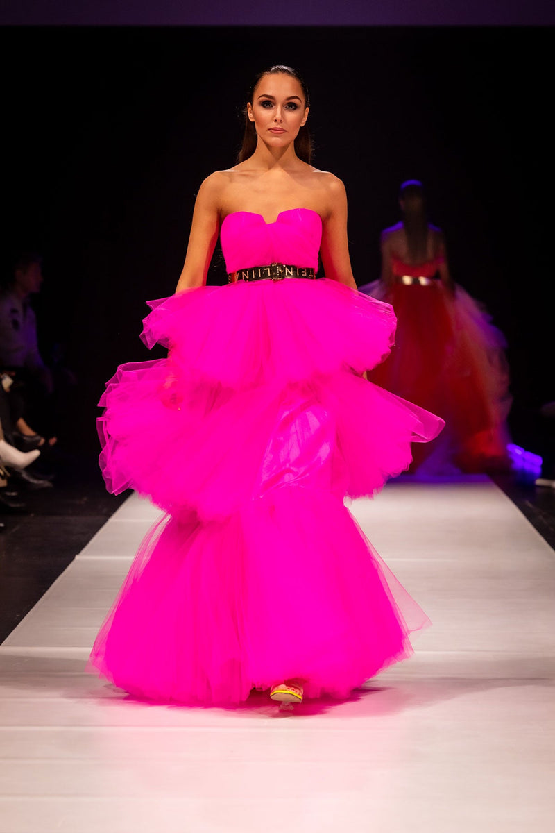 Pink Fluo Fairytale Dress